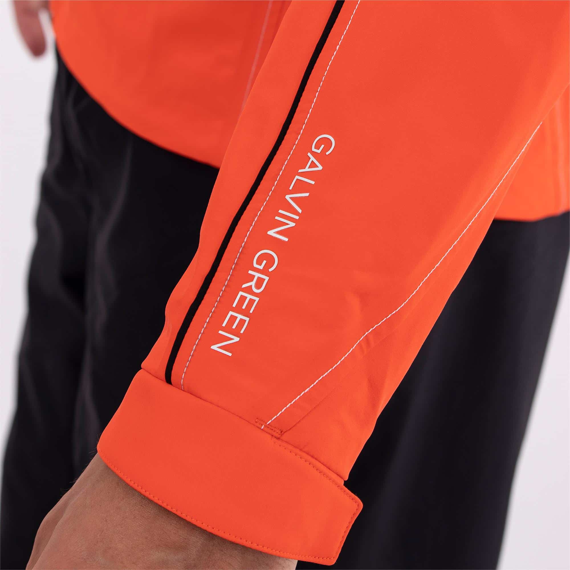 Galvin Green Apex Gore-Tex Mens Waterproof Golf Jacket Red Orange